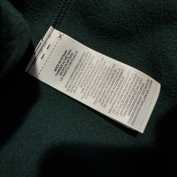 NEW Polo Ralph Lauren Green Fleece Snap Pullover Jacket 4XLT 4XL Big & Tall NWT - Picture 8 of 10